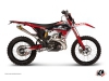 Kit Déco Moto Cross Eraser GASGAS EC Rouge Blanc