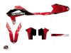 GASGAS ECF Dirt Bike Eraser Graphic Kit Red White LIGHT