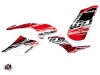 Yamaha 350 Raptor ATV Eraser Graphic Kit Red White