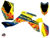 Kit Déco Quad Eraser Suzuki 400 LTZ IE Bleu Jaune