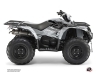 Yamaha 450 Kodiak ATV Eraser Graphic Kit Grey