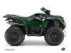 Yamaha 450 Kodiak ATV Eraser Graphic Kit Black Green