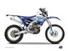 Kit Déco Moto Cross Eraser Yamaha 450 WRF Bleu