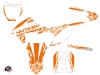 KTM 50 SX Dirt Bike Eraser Graphic Kit Orange