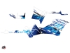 Kit Déco Quad Eraser Polaris 570 Sportsman Forest Bleu