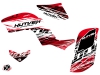 Yamaha 660 Raptor ATV Eraser Graphic Kit Red White