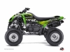 Kit Déco Quad Eraser Kawasaki 700 KFX Vert Noir