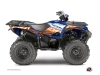 Kit Déco Quad Eraser Yamaha 700-708 Grizzly Bleu Orange