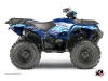 Yamaha 700-708 Grizzly ATV Eraser Graphic Kit Blue