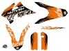 KTM 85 SX Dirt Bike Eraser Graphic Kit Orange Black LIGHT