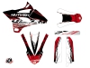 Yamaha 85 YZ Dirt Bike Eraser Graphic Kit Red White LIGHT