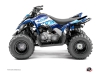 Yamaha 90 Raptor ATV Eraser Graphic Kit Blue