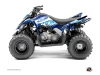 Kit Déco Quad Eraser Yamaha 90 Raptor Bleu