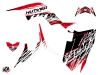 Yamaha 90 Raptor ATV Eraser Graphic Kit Red White