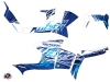 Polaris 90 Sportsman ATV Eraser Graphic Kit Blue