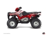 Polaris 90 Sportsman ATV Eraser Graphic Kit Red White