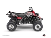 Kit Déco Quad Eraser Yamaha Banshee Rouge Blanc