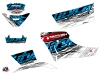 TGB Blade 1000 V-TWIN ATV Eraser Graphic Kit Blue White Red