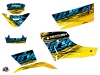 TGB Blade 1000 V-TWIN ATV Eraser Graphic Kit Yellow Blue