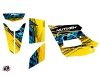 TGB Blade ATV Eraser Graphic Kit Yellow Blue