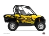 Graphic Kit Doors Suicide Blingstar Eraser Can Am Commander 2011-2017 Yellow