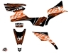 Kit Déco Quad Eraser CF MOTO CFORCE 520 S Orange Noir