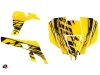 Can Am Commander UTV Eraser Graphic Kit Yellow