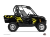 Can Am Commander UTV Eraser Graphic Kit Neon Grey