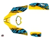 Kit Déco Quad Eraser Can Am DS 650 Jaune Bleu