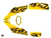 Can Am DS 650 ATV Eraser Graphic Kit Yellow