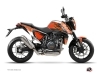 Kit Déco Moto Eraser KTM Duke 690 Orange Noir