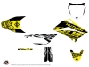 Kawasaki 110 KLX Dirt Bike Eraser Fluo Graphic Kit Yellow