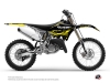 Kit Déco Moto Cross Eraser Fluo Yamaha 125 YZ Jaune