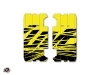 Kit Déco Grilles de radiateur Eraser Fluo Moto Cross Yamaha 125 YZ 2015-2016 Jaune