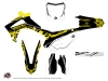 Honda 250 CRF Dirt Bike Eraser Fluo Graphic Kit Yellow
