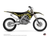 Honda 250 CRF Dirt Bike Eraser Fluo Graphic Kit Yellow