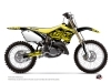 Suzuki 250 RM Dirt Bike Eraser Fluo Graphic Kit Yellow