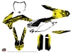 Kit Déco Moto Cross Eraser Fluo KTM 250 SX Jaune