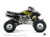 Kit Déco Quad Eraser Fluo Honda 250 TRX R Jaune