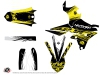 Kit Déco Moto Cross Eraser Fluo Yamaha 250 WRF Jaune LIGHT