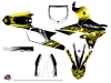 Kit Déco Moto Cross Eraser Fluo Yamaha 250 YZF Jaune