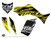 Yamaha 350-450 Wolverine ATV Eraser Fluo Graphic Kit Yellow