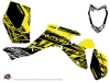 Suzuki 400 LTZ IE ATV Eraser Fluo Graphic Kit Yellow