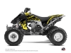 Kit Déco Quad Eraser Fluo Kawasaki 450 KFX Jaune