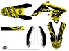 Kit Déco Moto Cross Eraser Fluo Suzuki 450 RMZ Jaune LIGHT