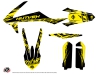KTM 450 SXF Dirt Bike Eraser Fluo Graphic Kit Yellow LIGHT
