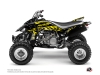 Kit Déco Quad Eraser Fluo Yamaha 450 YFZ Jaune