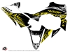 Kit Déco Quad Eraser Fluo Yamaha 450 YFZ R Jaune