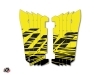 Graphic Kit Radiator guards Eraser Fluo Yamaha 450 YZF 2014-2016 Yellow