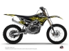 Kit Déco Moto Cross Eraser Fluo Yamaha 450 YZF Jaune